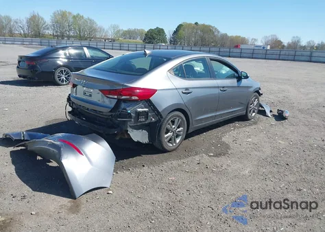 2018 Hyundai Elantra Sel from USA, damaged, VIN 5NPD84LF1JH376406